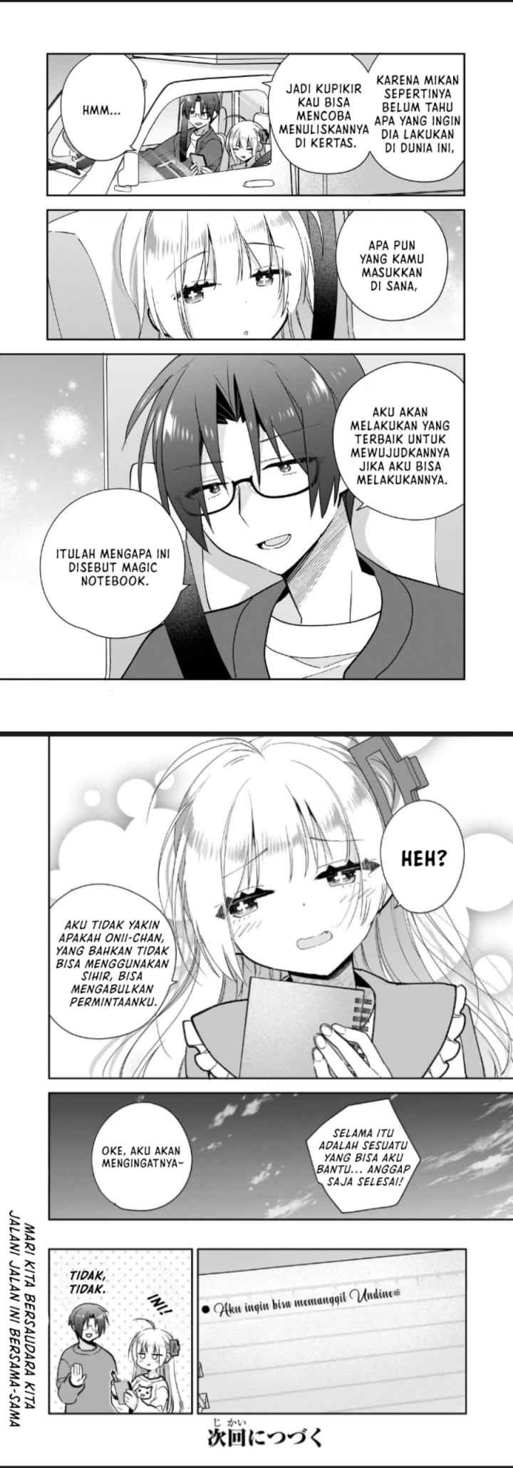 Mahou wa Isekai ni Oitekimashita. Tensai Madoushi Datta Imouto no Yowakute New Game chapter 2 halaman 18