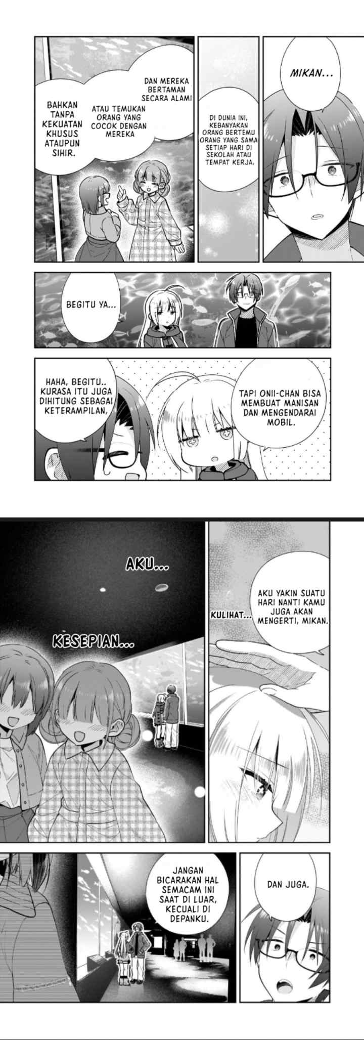 Mahou wa Isekai ni Oitekimashita. Tensai Madoushi Datta Imouto no Yowakute New Game chapter 3 halaman 8