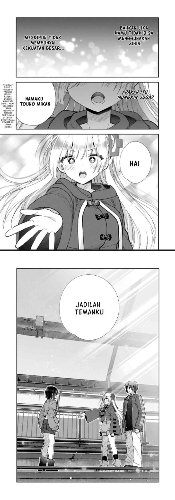 Mahou wa Isekai ni Oitekimashita. Tensai Madoushi Datta Imouto no Yowakute New Game chapter 4 halaman 15