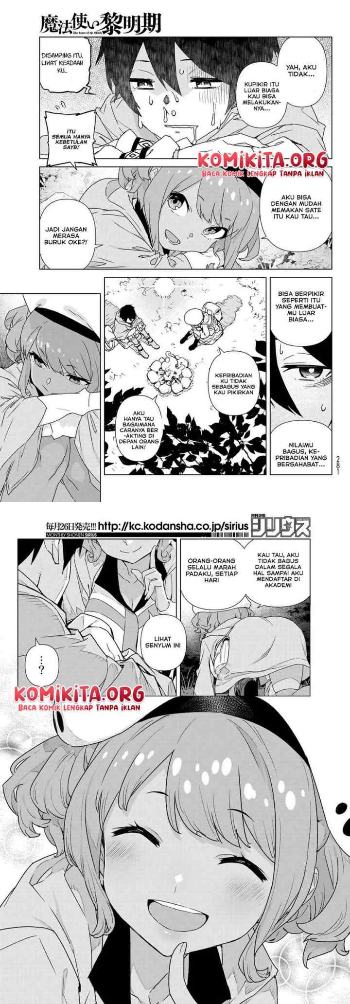 Mahoutsukai Reimeiki chapter 1.1 halaman 7