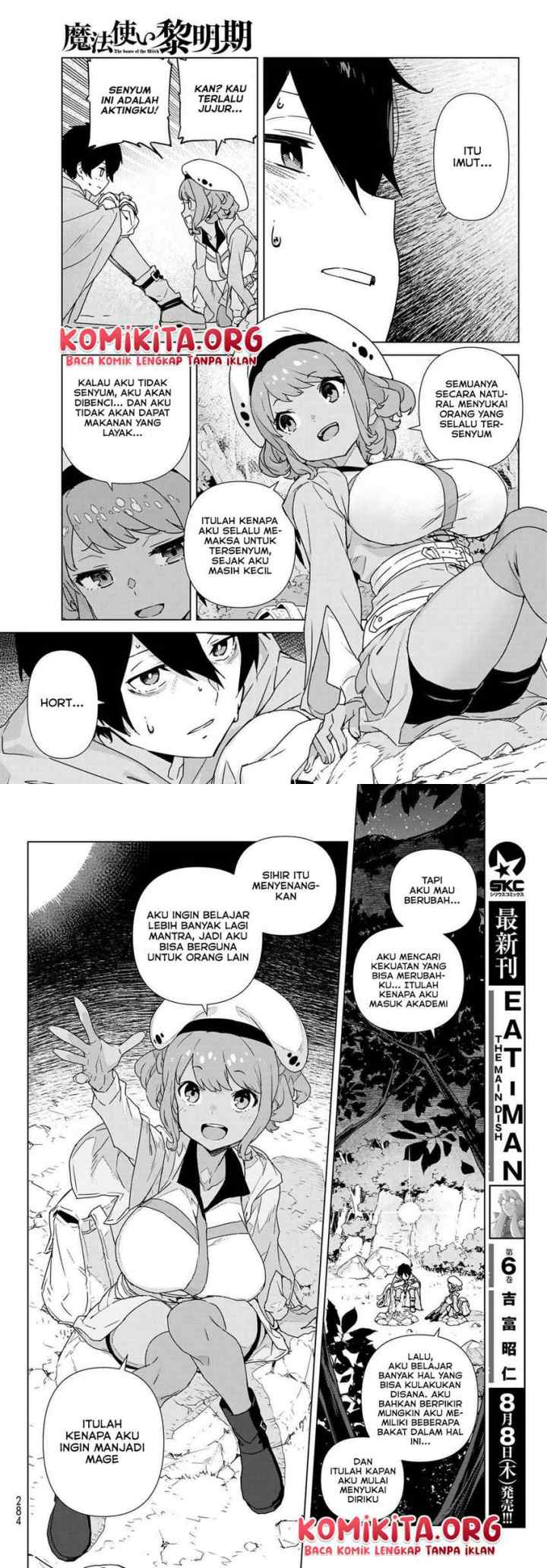 Mahoutsukai Reimeiki chapter 1.1 halaman 8
