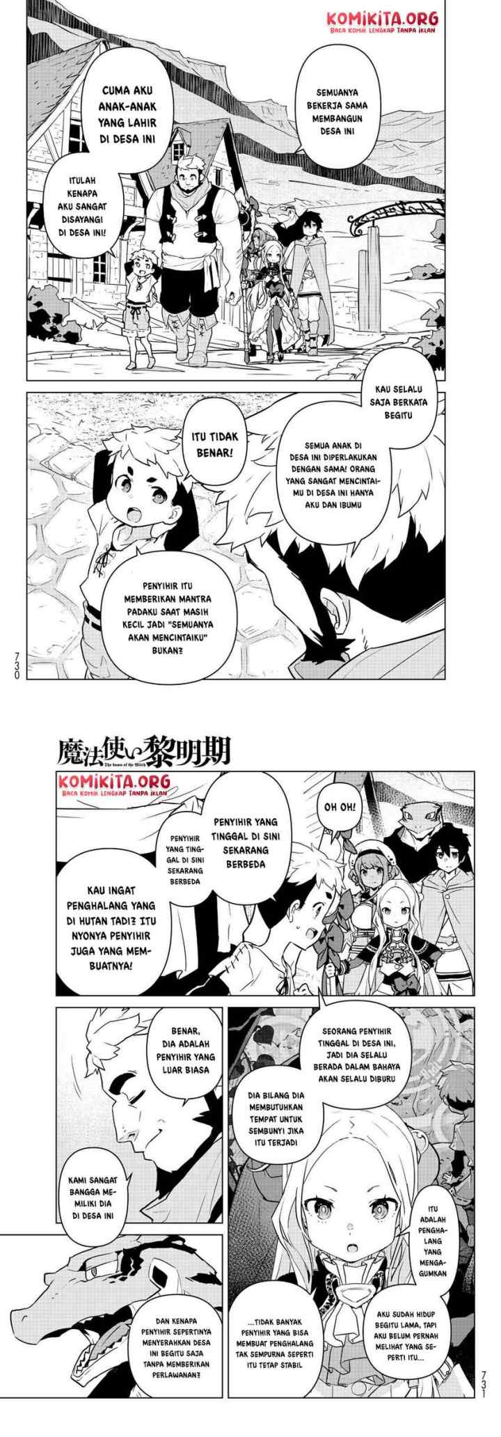 Mahoutsukai Reimeiki chapter 8 halaman 14