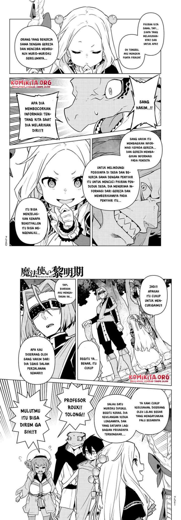 Mahoutsukai Reimeiki chapter 8 halaman 9