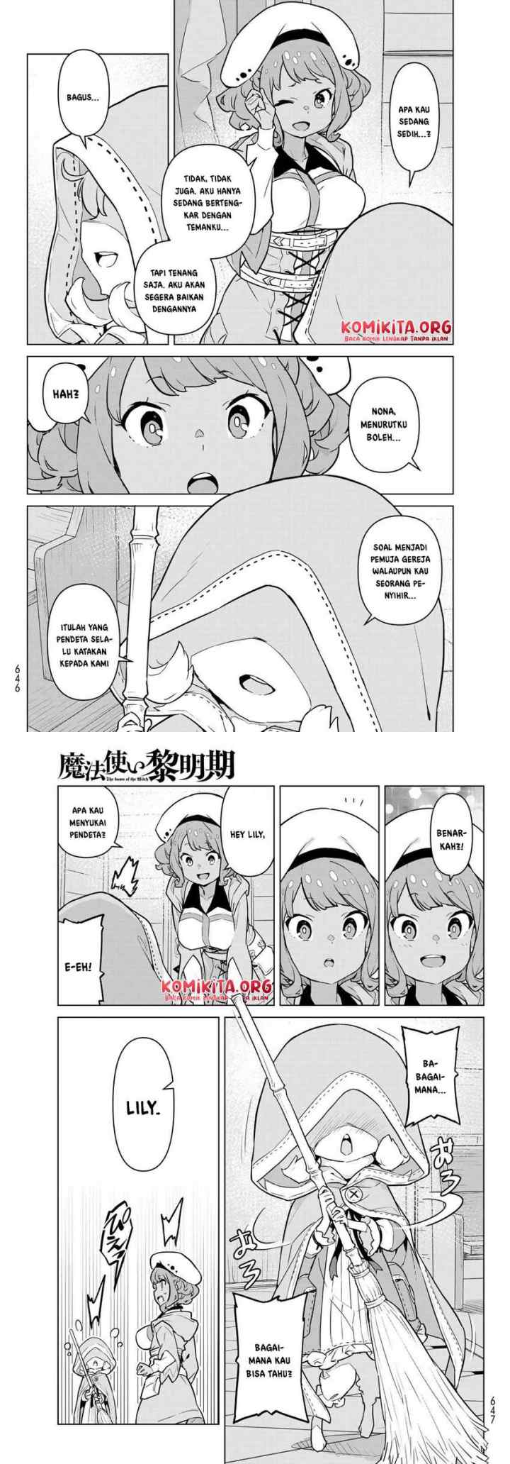 Mahoutsukai Reimeiki chapter 9 halaman 15