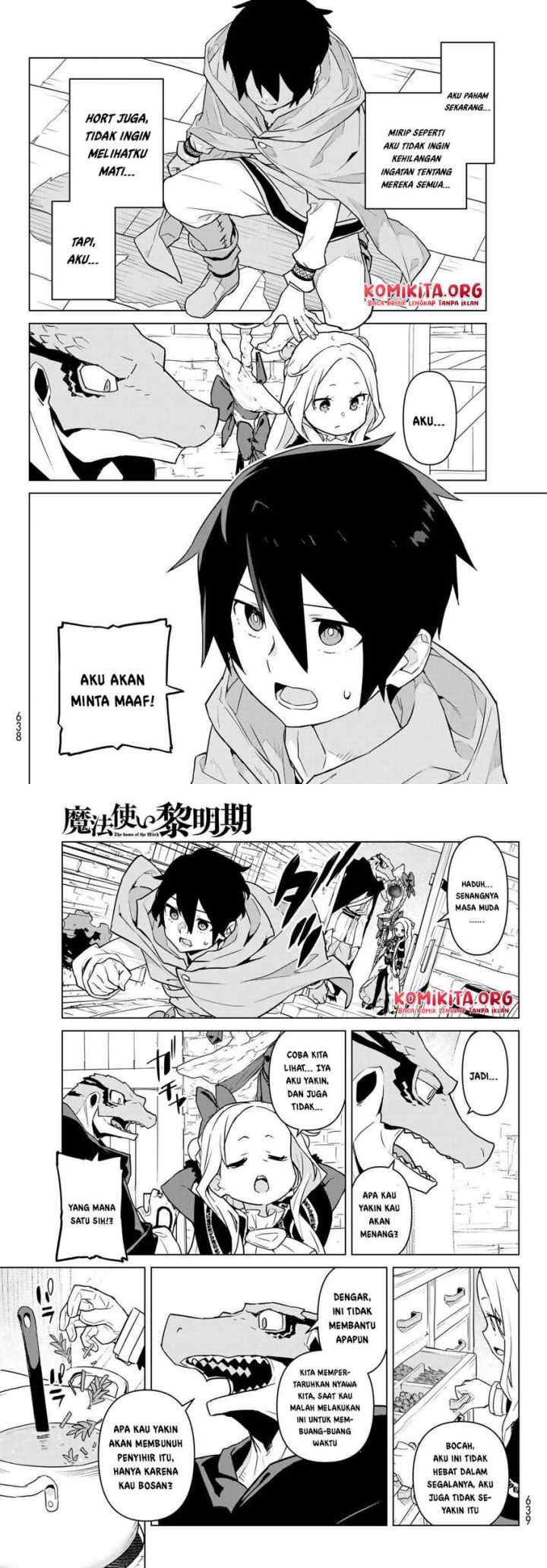 Mahoutsukai Reimeiki chapter 9 halaman 11