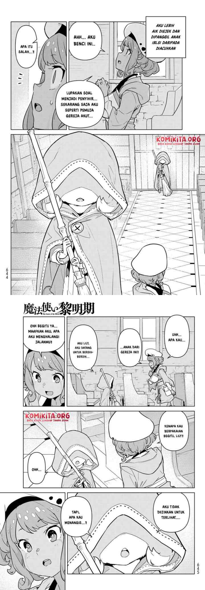 Mahoutsukai Reimeiki chapter 9 halaman 14