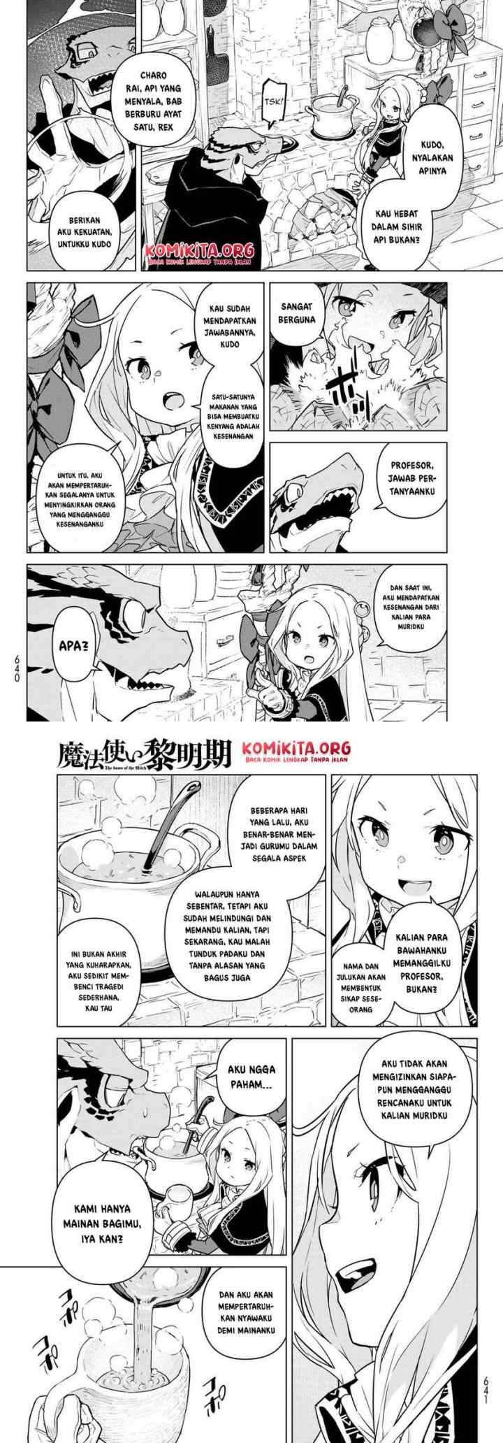 Mahoutsukai Reimeiki chapter 9 halaman 12
