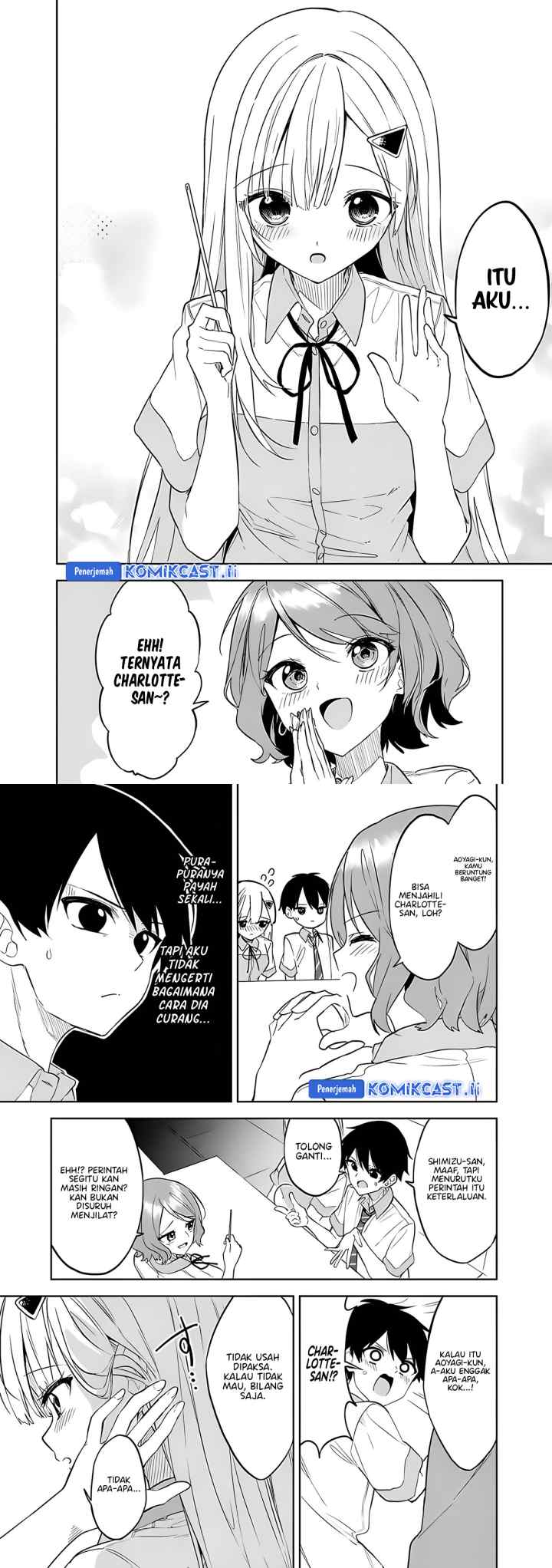 Maigo ni Natteita Youjo o Tasuketara, Otonari ni Sumu Bishoujo Ryuugakusei ga Ie ni Asobi ni Kuru You ni Natta Ken ni Tsuite chapter 24 halaman 9