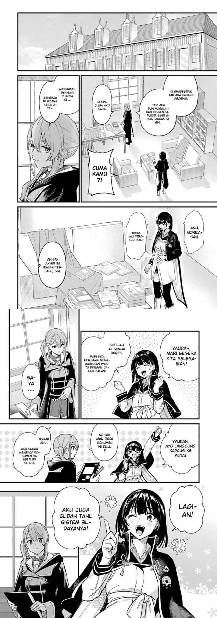 Majo no Tabitabi chapter 18.1 halaman 6