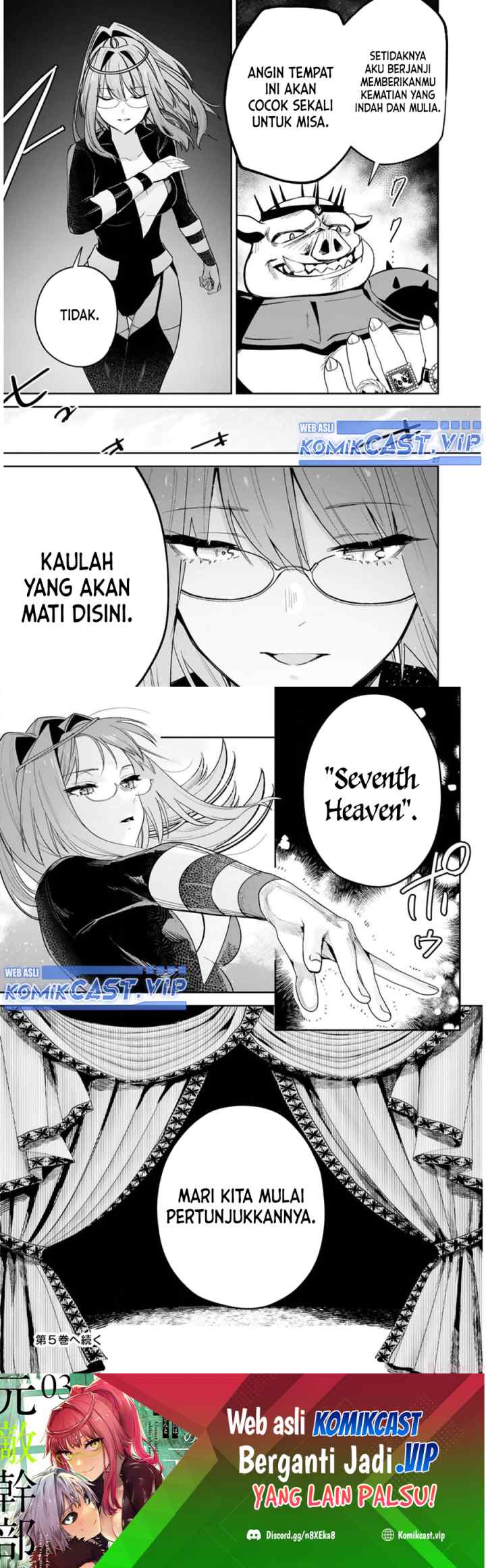Maken Tsukai no Moto Shounen Hei wa, Moto Teki Kanbu no Onee-san to Issho ni Ikitai chapter 26 halaman 15