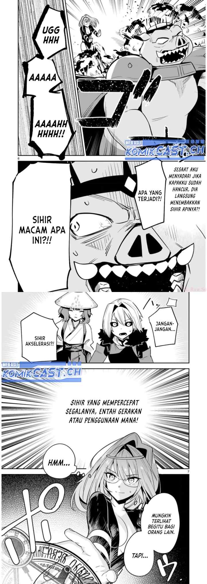 Maken Tsukai no Moto Shounen Hei wa, Moto Teki Kanbu no Onee-san to Issho ni Ikitai chapter 27 halaman 4