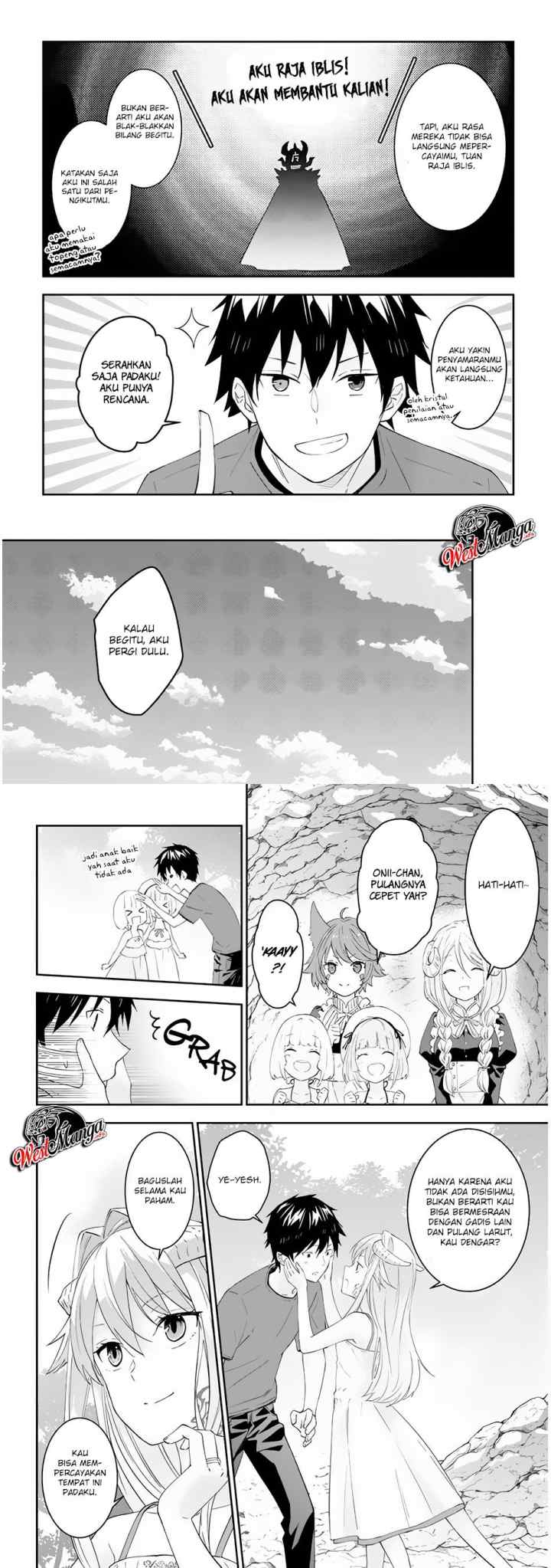 Maou ni Natte node - Dungeon Tsukutte Jingai Musume to Honobono suru chapter 28 halaman 4