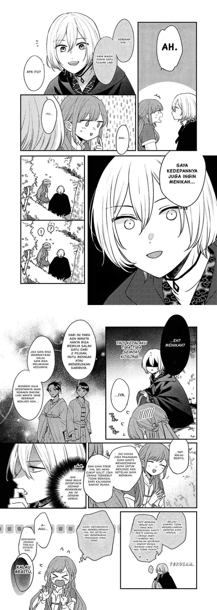 Matsurika Kanriden ~Koukyuu Jokan, Kimagure Koutei ni Misomerare~ chapter 17 halaman 9