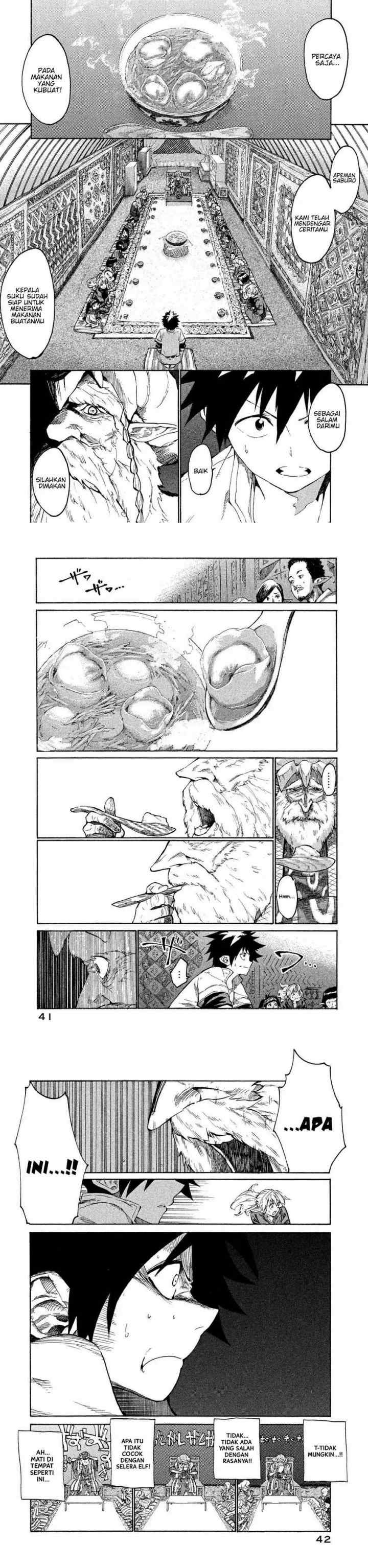 Mazumeshi Elf to Yuubokugurashi chapter 1 halaman 14