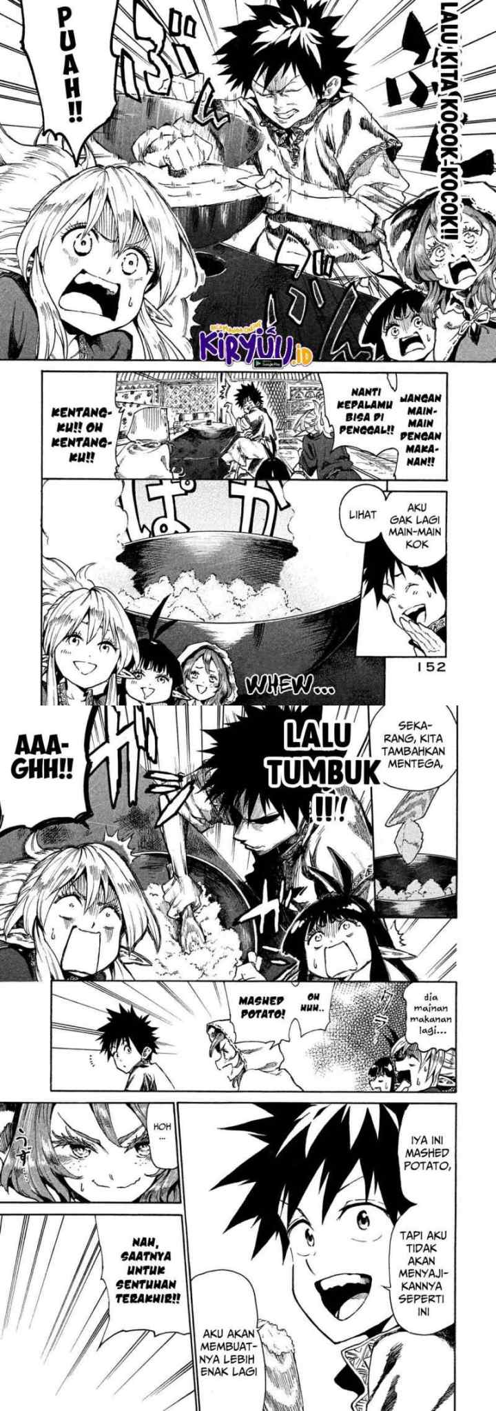 Mazumeshi Elf to Yuubokugurashi chapter 10 halaman 14