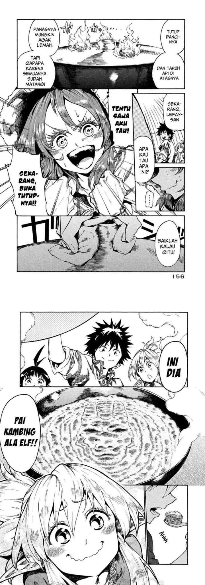 Mazumeshi Elf to Yuubokugurashi chapter 10 halaman 16