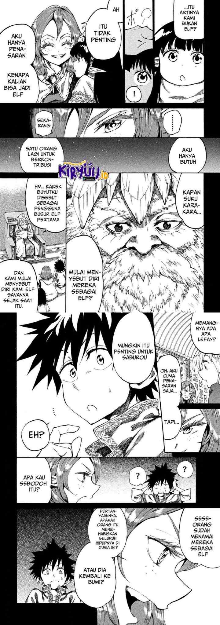 Mazumeshi Elf to Yuubokugurashi chapter 11 halaman 6