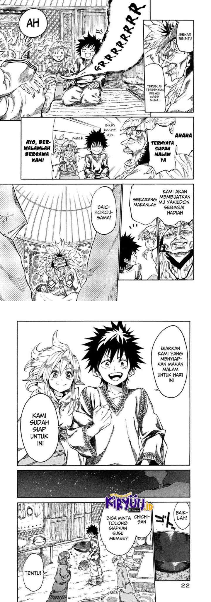 Mazumeshi Elf to Yuubokugurashi chapter 11 halaman 12