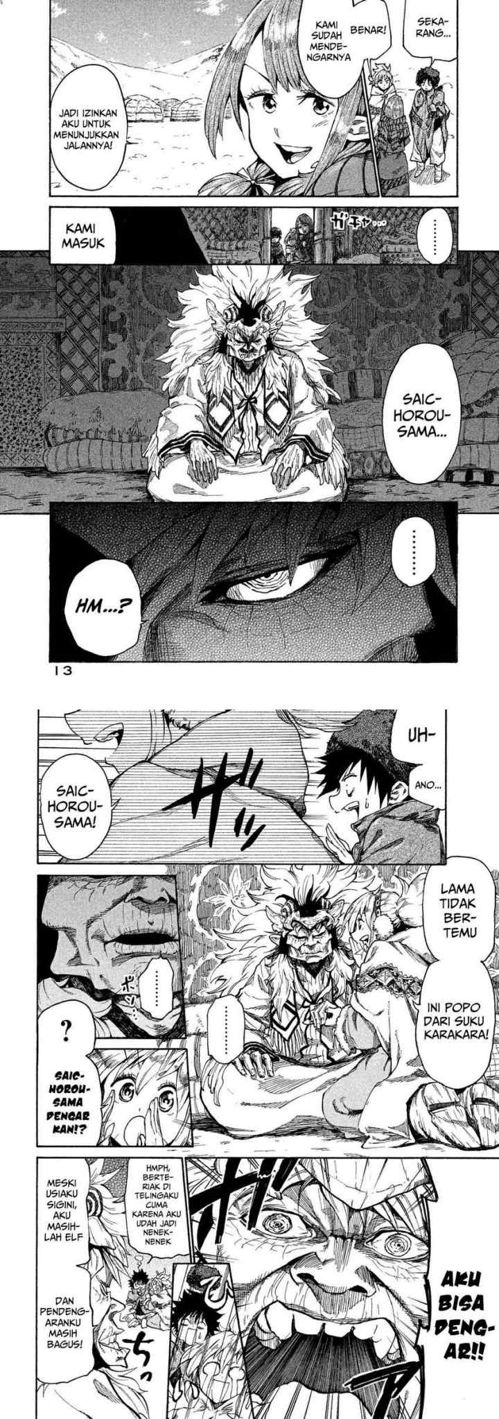 Mazumeshi Elf to Yuubokugurashi chapter 11 halaman 8