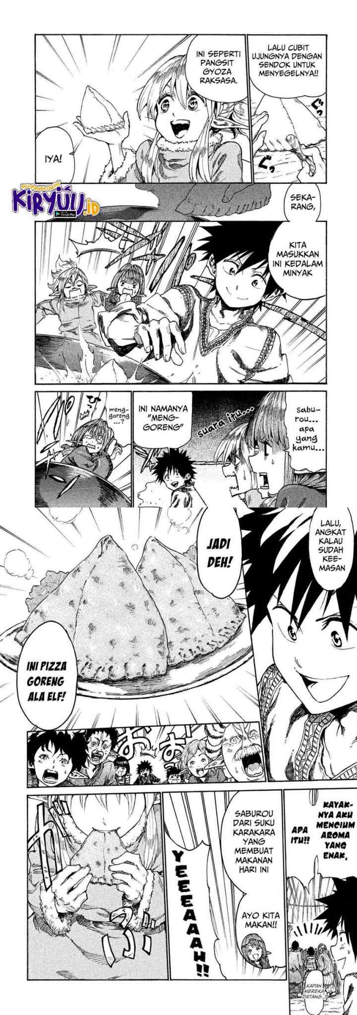 Mazumeshi Elf to Yuubokugurashi chapter 11 halaman 14