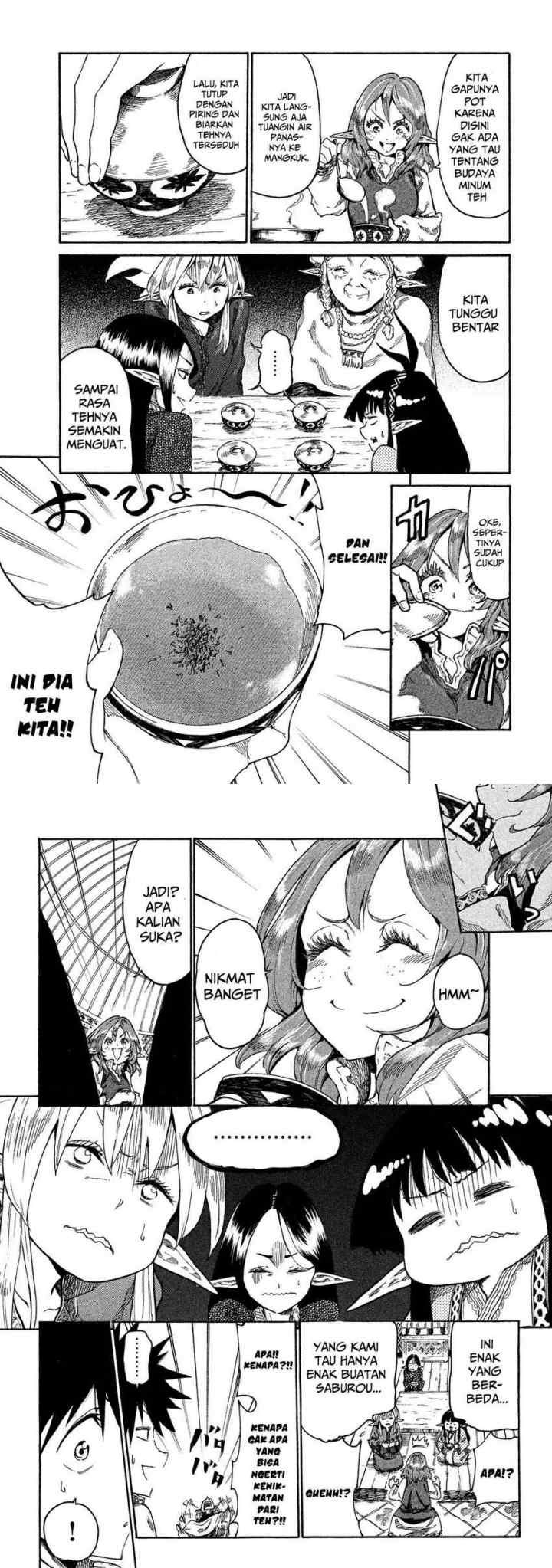 Mazumeshi Elf to Yuubokugurashi chapter 12 halaman 5