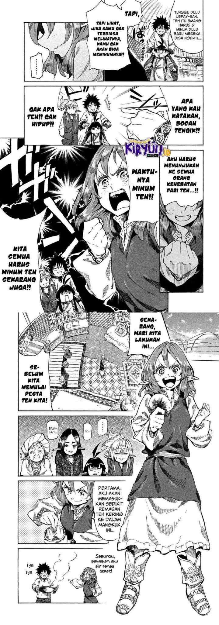 Mazumeshi Elf to Yuubokugurashi chapter 12 halaman 4