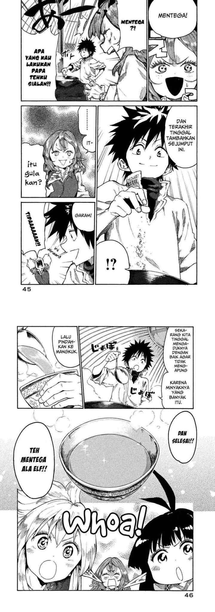 Mazumeshi Elf to Yuubokugurashi chapter 12 halaman 8
