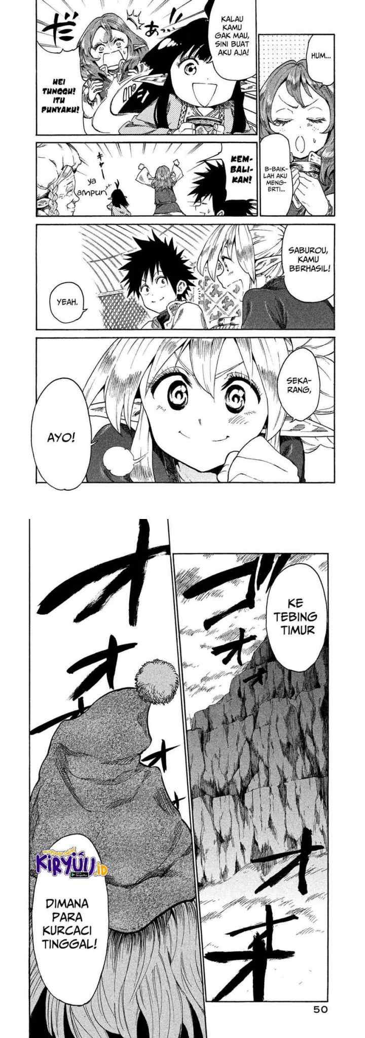 Mazumeshi Elf to Yuubokugurashi chapter 12 halaman 10