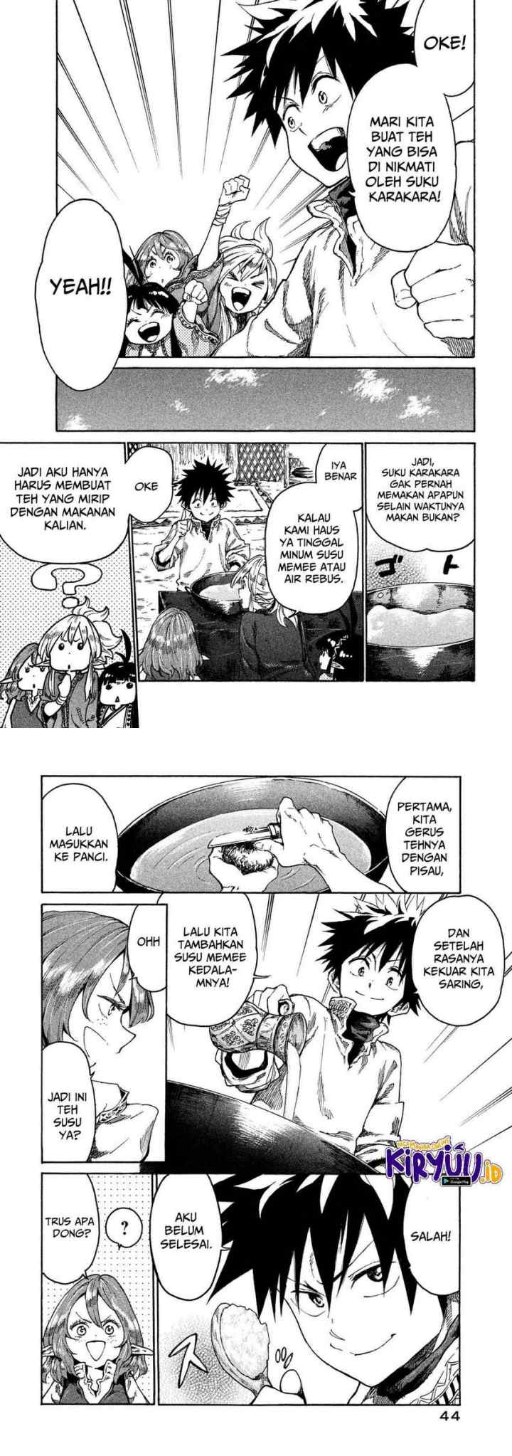 Mazumeshi Elf to Yuubokugurashi chapter 12 halaman 7