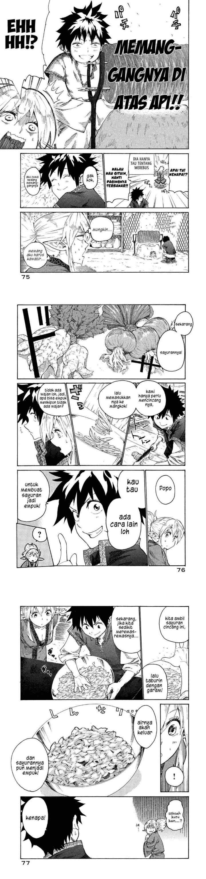 Mazumeshi Elf to Yuubokugurashi chapter 2 halaman 10