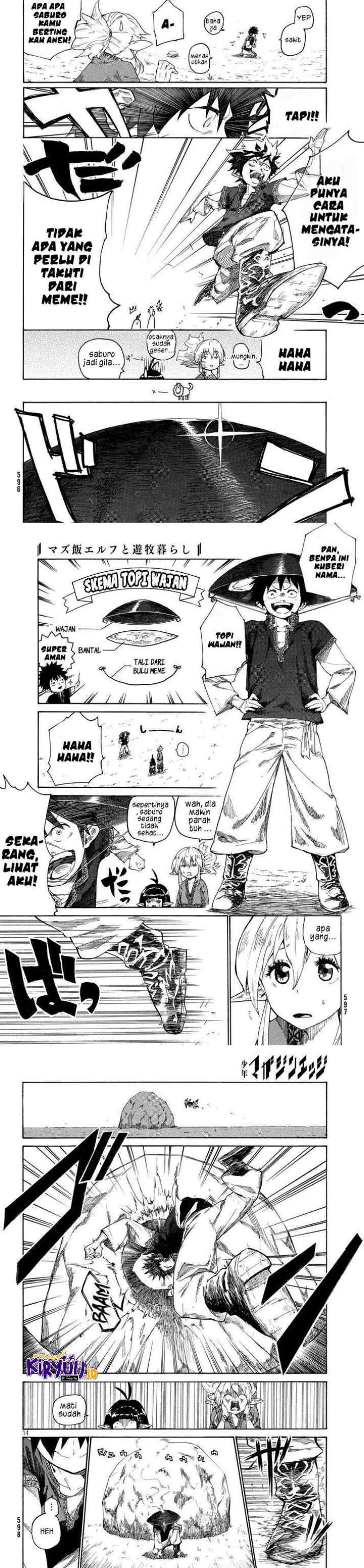 Mazumeshi Elf to Yuubokugurashi chapter 2 halaman 5