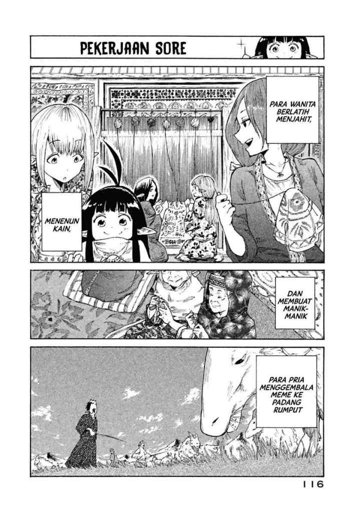 Mazumeshi Elf to Yuubokugurashi chapter 4 halaman 7