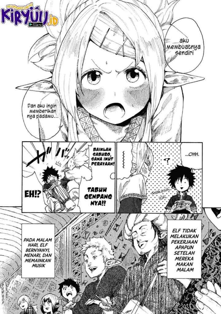 Mazumeshi Elf to Yuubokugurashi chapter 4 halaman 10