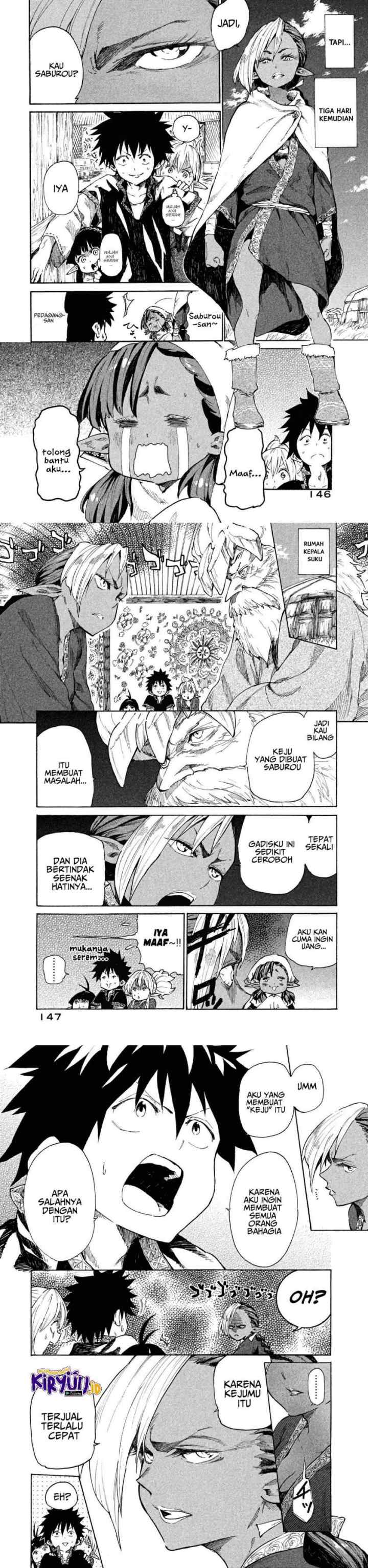 Mazumeshi Elf to Yuubokugurashi chapter 5 halaman 9