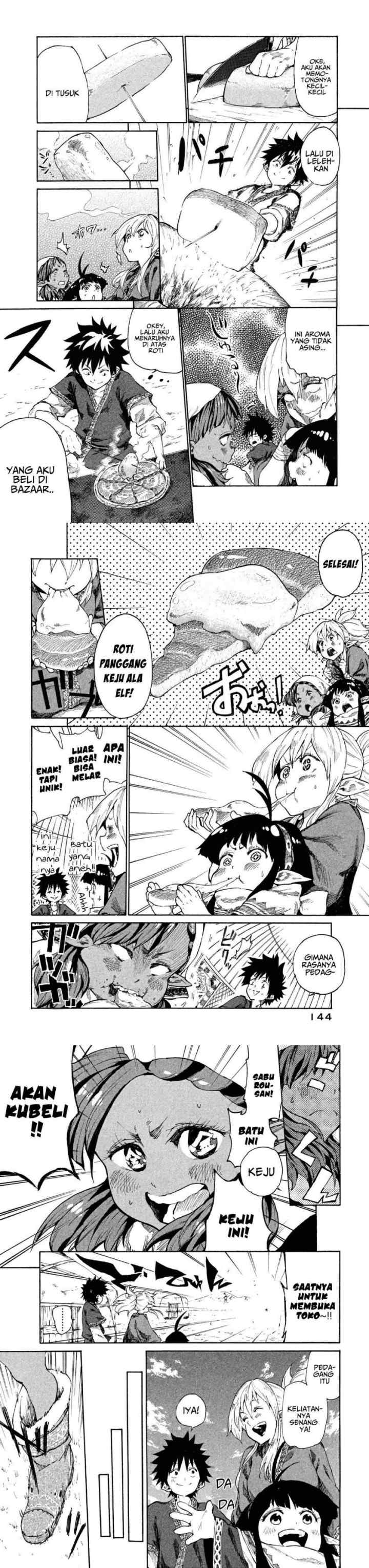 Mazumeshi Elf to Yuubokugurashi chapter 5 halaman 8