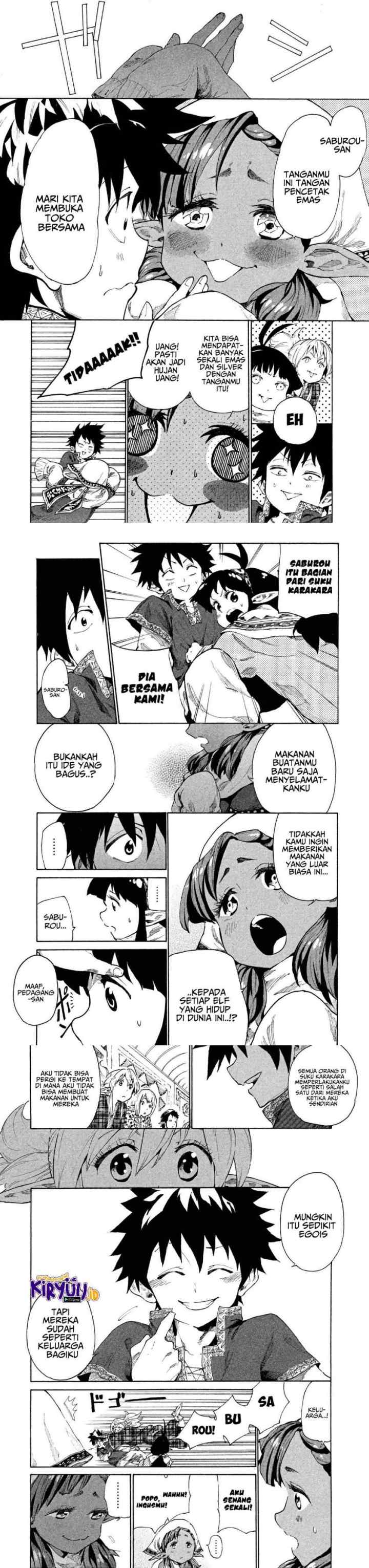 Mazumeshi Elf to Yuubokugurashi chapter 5 halaman 5