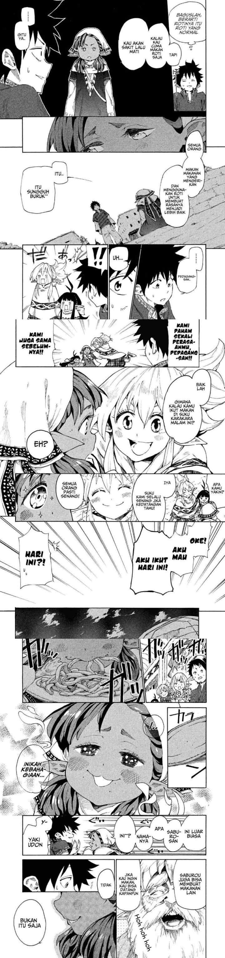 Mazumeshi Elf to Yuubokugurashi chapter 5 halaman 4