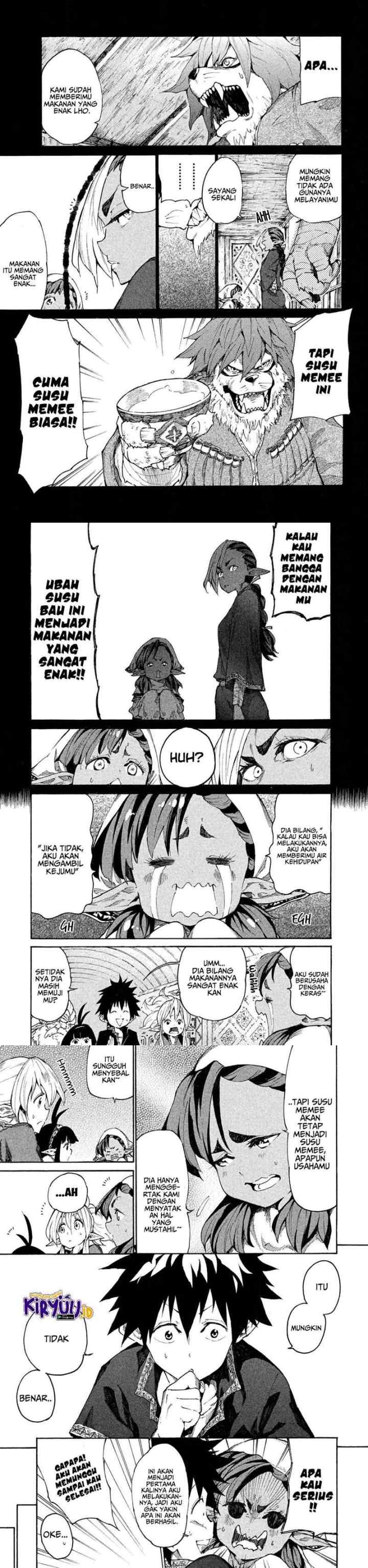 Mazumeshi Elf to Yuubokugurashi chapter 6 halaman 8