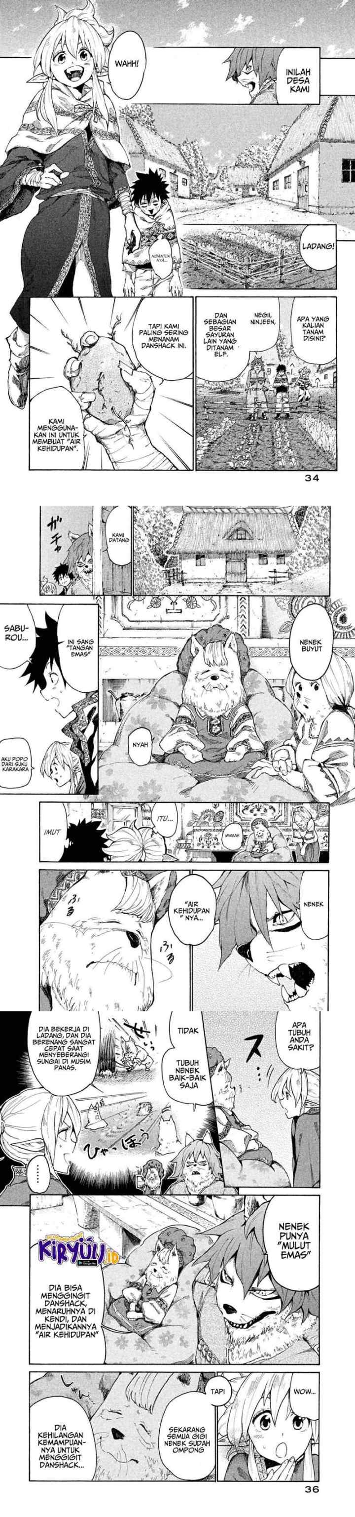 Mazumeshi Elf to Yuubokugurashi chapter 6 halaman 13