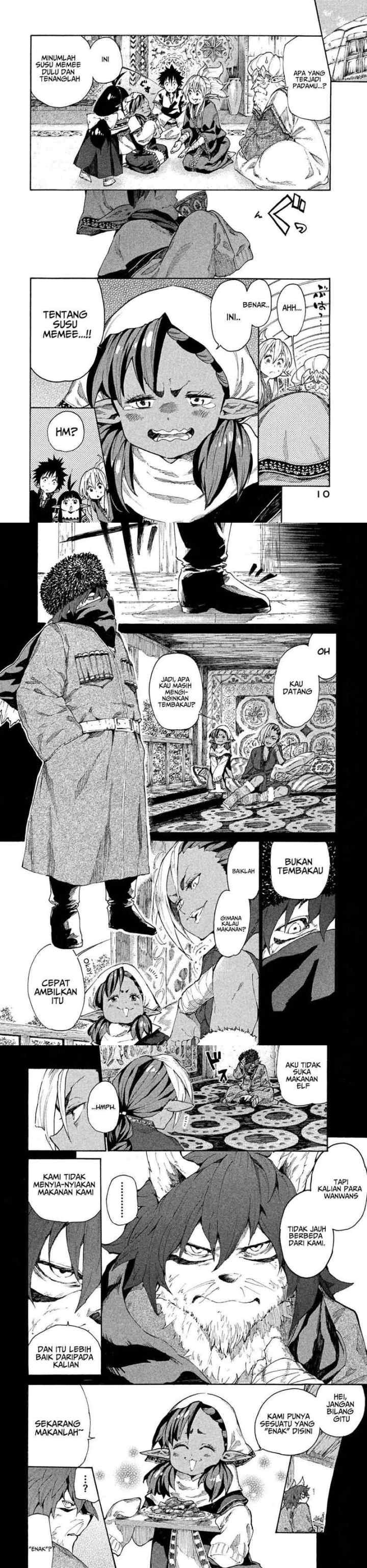 Mazumeshi Elf to Yuubokugurashi chapter 6 halaman 5