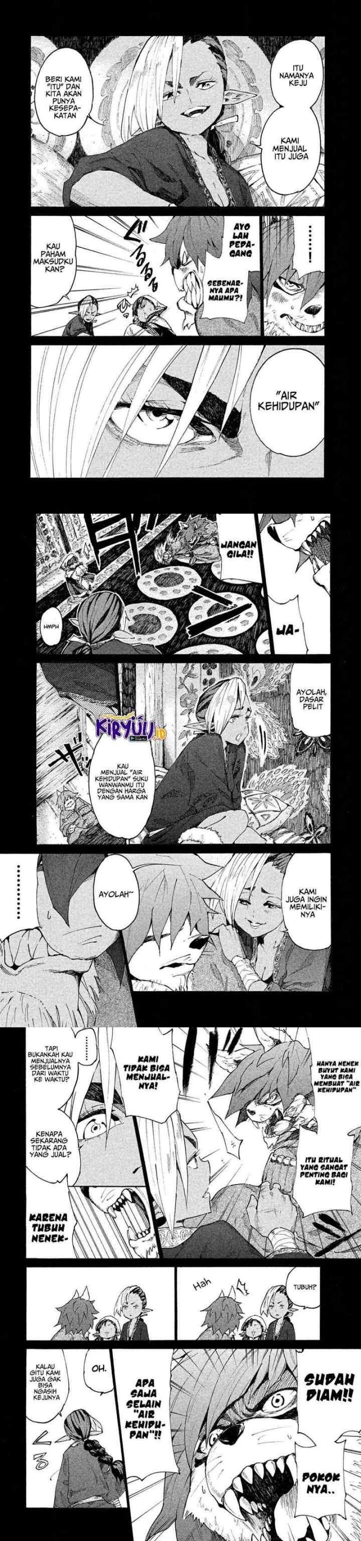 Mazumeshi Elf to Yuubokugurashi chapter 6 halaman 7