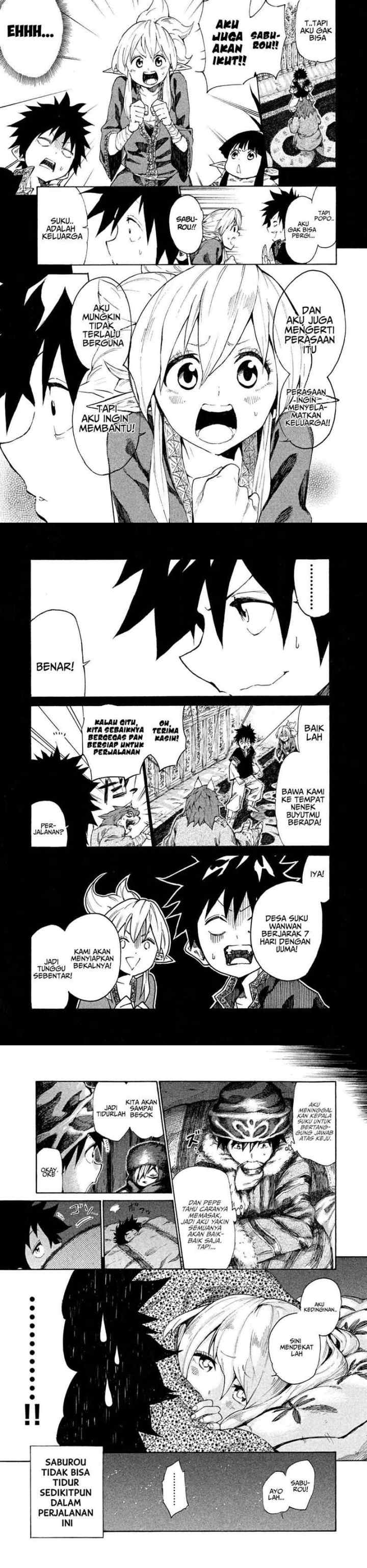 Mazumeshi Elf to Yuubokugurashi chapter 6 halaman 12