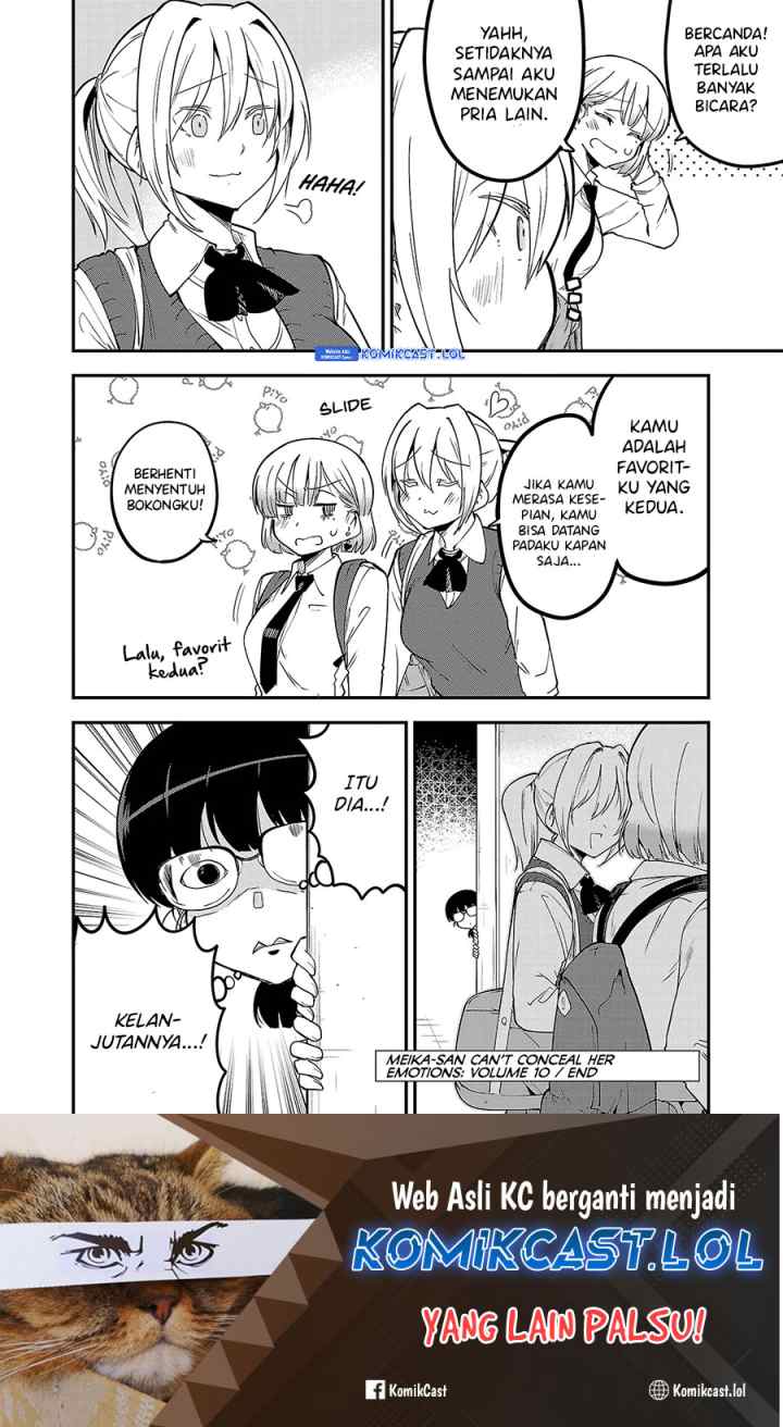 Meika-san Can't Conceal Her Emotions chapter 127 halaman 7