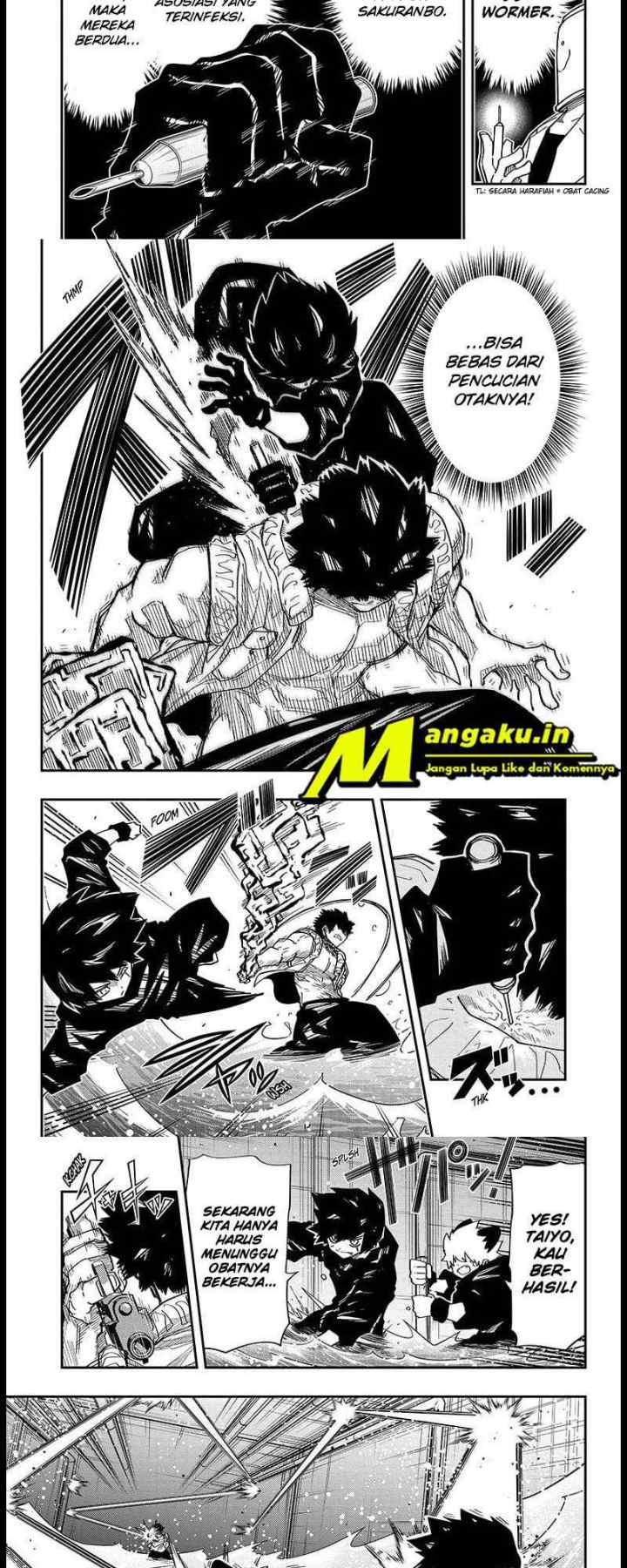 Mission: Yozakura Family chapter 149 halaman 8