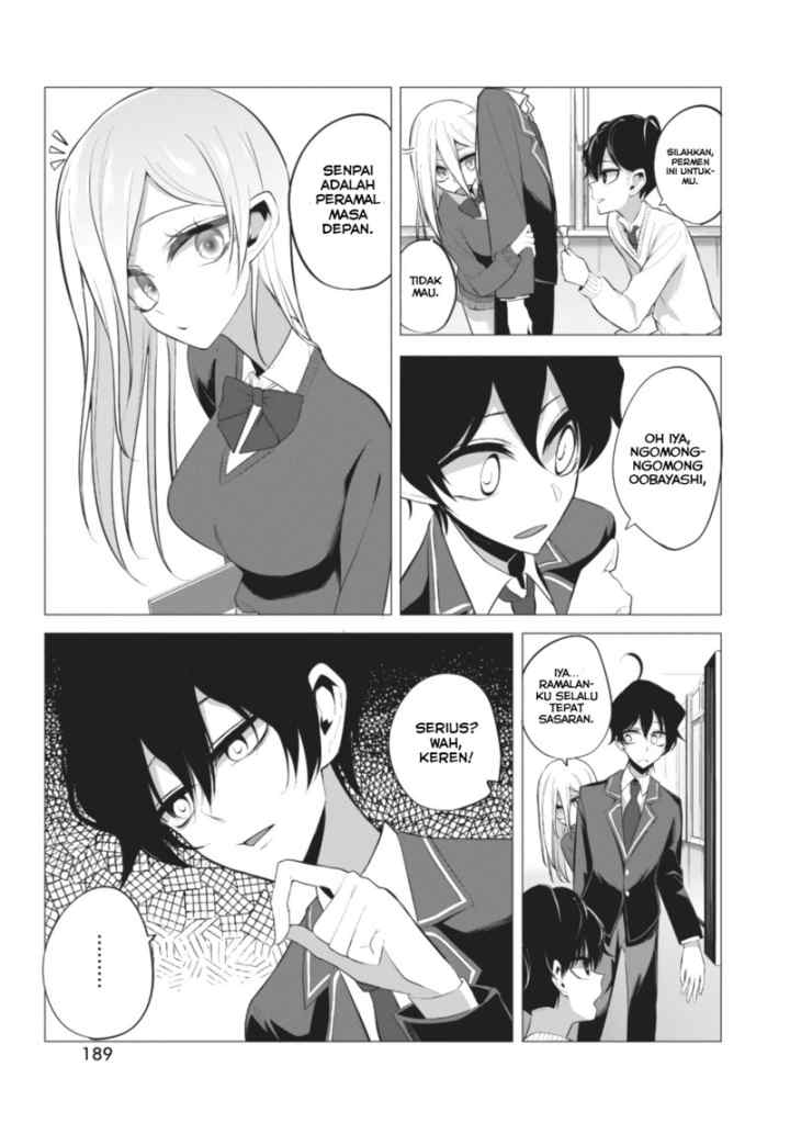 Mizuki-senpai no Koi Uranai chapter 4 halaman 8