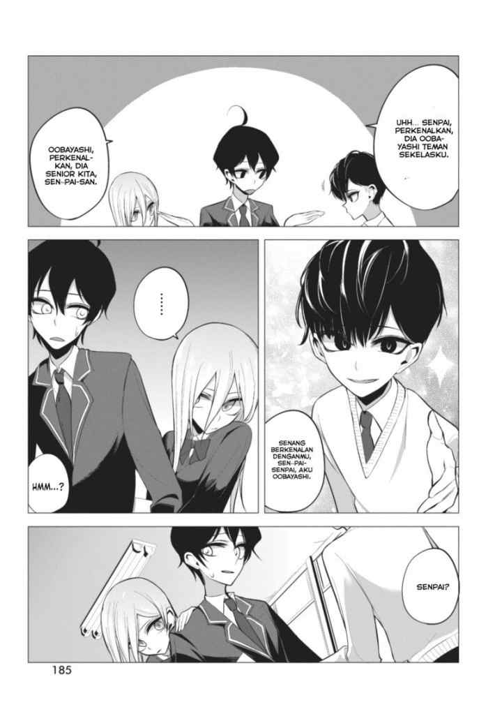 Mizuki-senpai no Koi Uranai chapter 4 halaman 4
