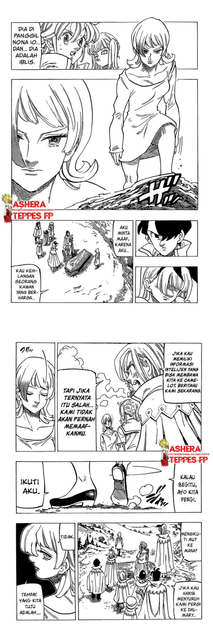 Mokushiroku no Yonkishi chapter 102 halaman 9