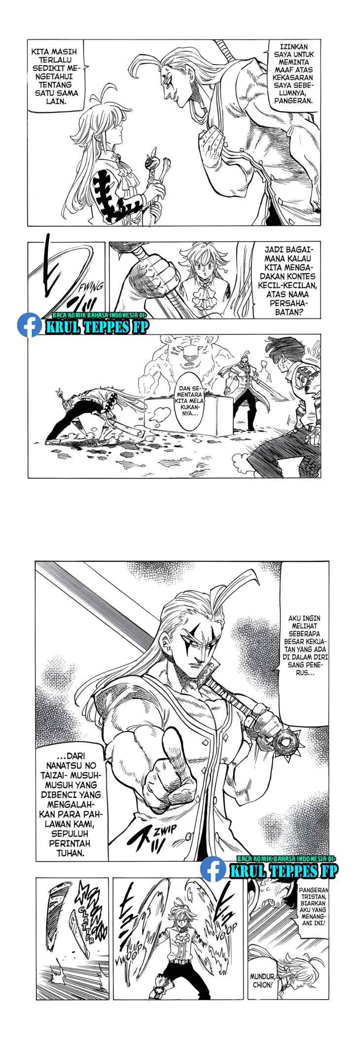 Mokushiroku no Yonkishi chapter 110 halaman 10