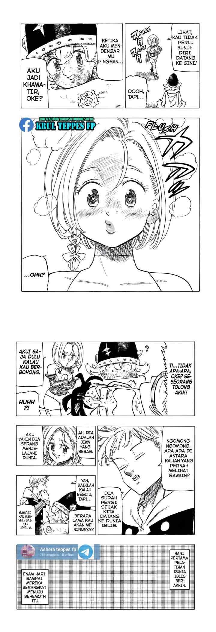 Mokushiroku no Yonkishi chapter 111 halaman 12