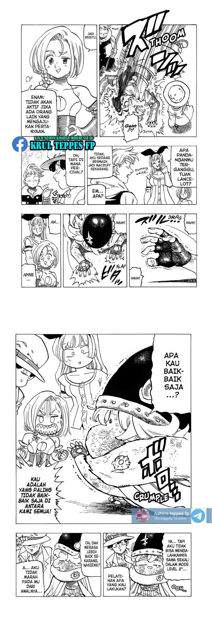 Mokushiroku no Yonkishi chapter 111 halaman 11